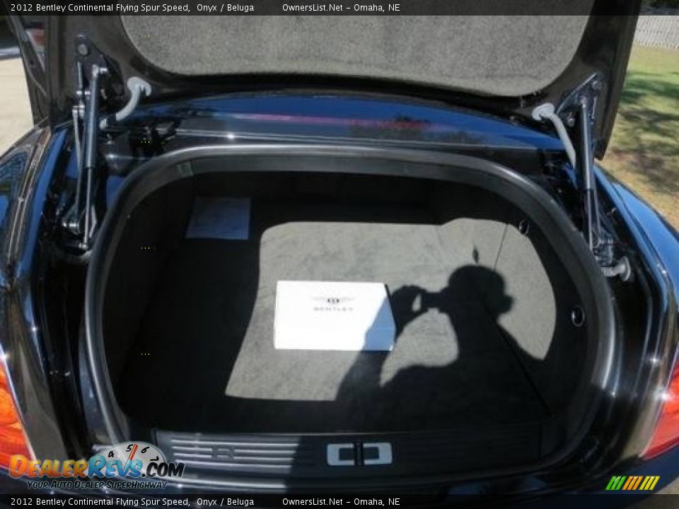 2012 Bentley Continental Flying Spur Speed Onyx / Beluga Photo #10