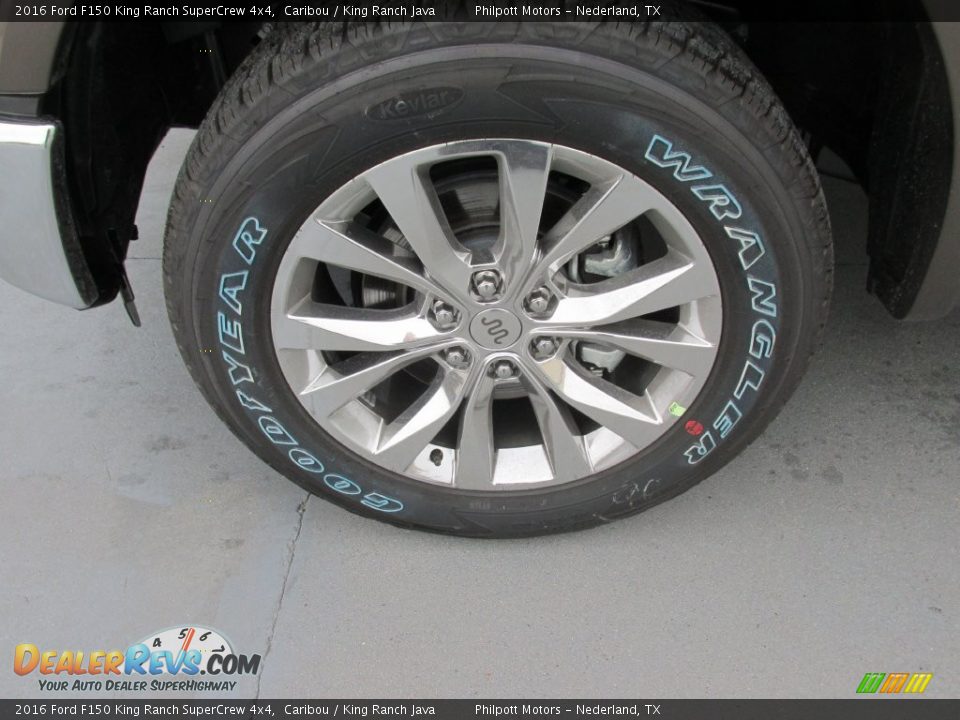2016 Ford F150 King Ranch SuperCrew 4x4 Caribou / King Ranch Java Photo #12