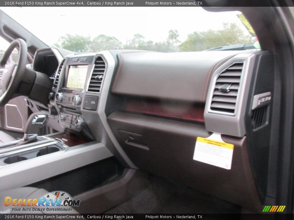 2016 Ford F150 King Ranch SuperCrew 4x4 Caribou / King Ranch Java Photo #18