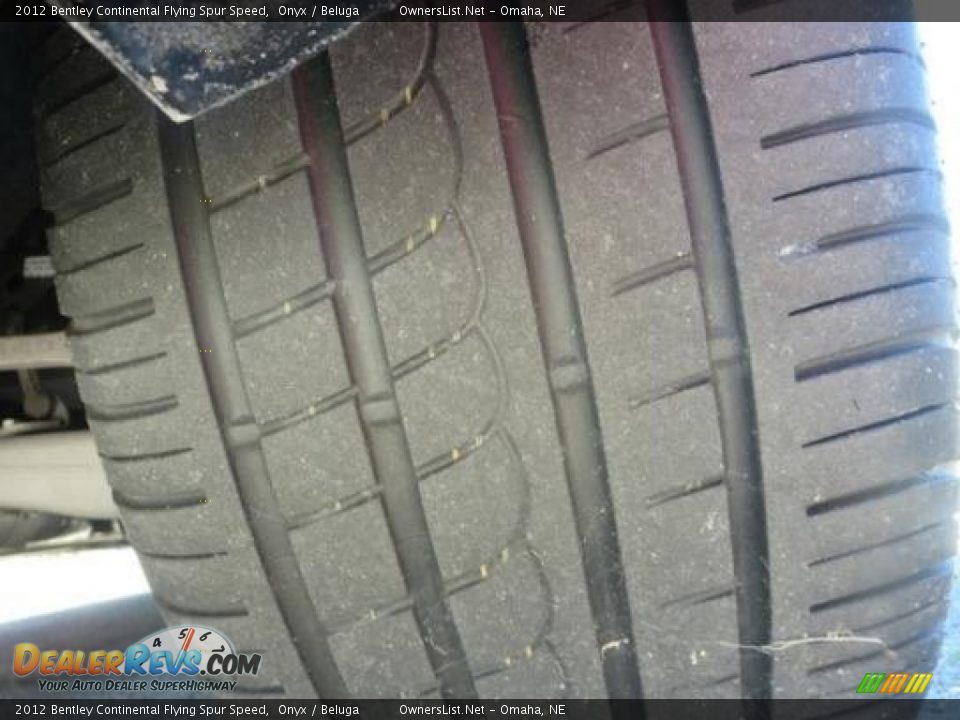 2012 Bentley Continental Flying Spur Speed Onyx / Beluga Photo #18