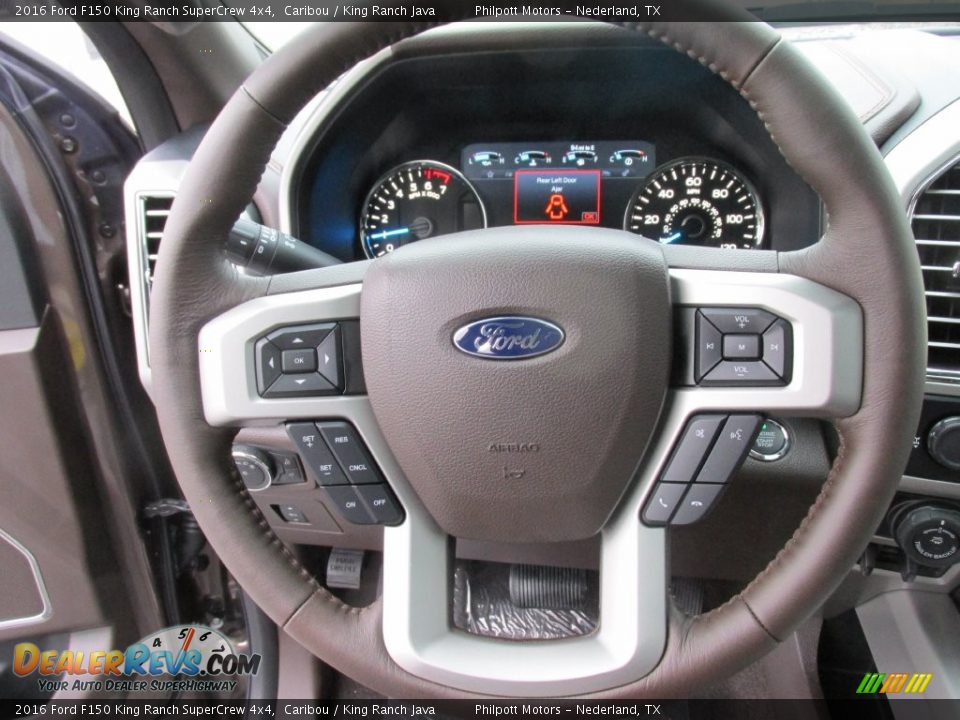 2016 Ford F150 King Ranch SuperCrew 4x4 Caribou / King Ranch Java Photo #35