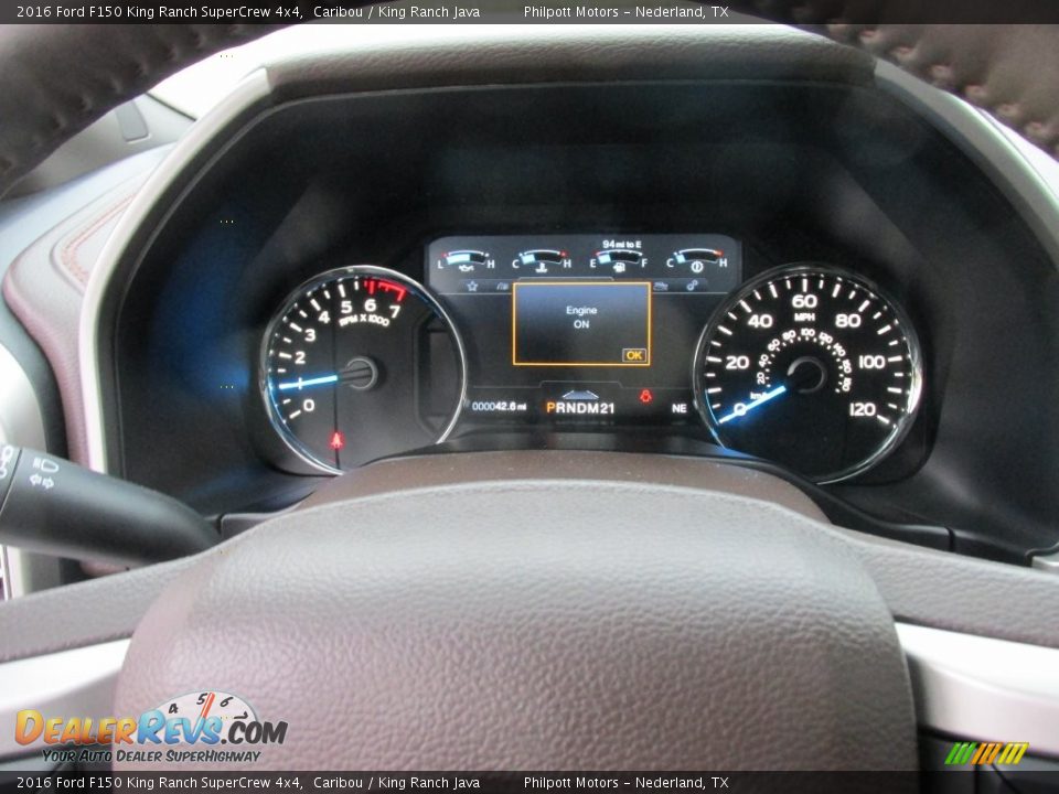 2016 Ford F150 King Ranch SuperCrew 4x4 Caribou / King Ranch Java Photo #36