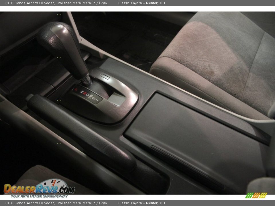 2010 Honda Accord LX Sedan Polished Metal Metallic / Gray Photo #11
