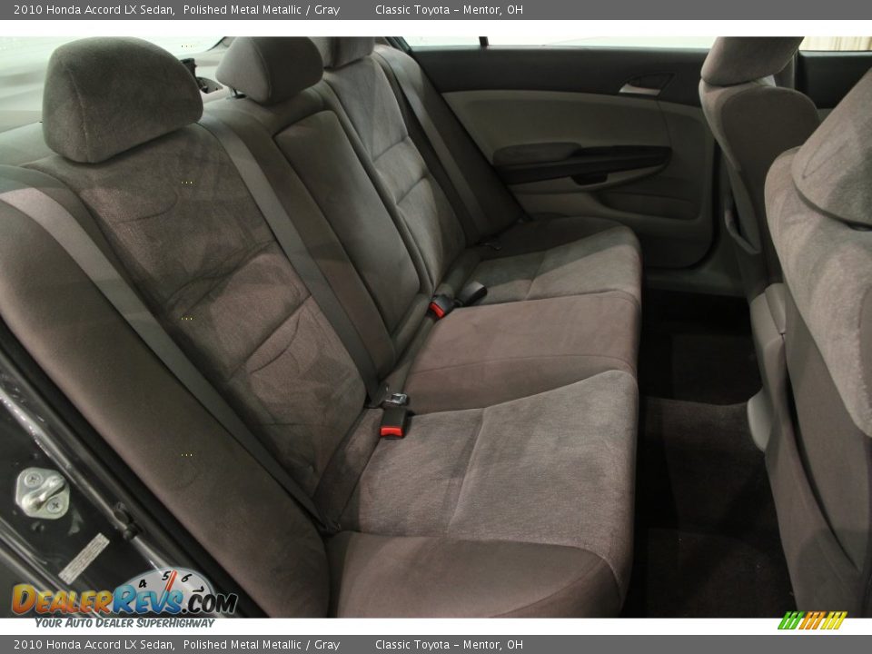 2010 Honda Accord LX Sedan Polished Metal Metallic / Gray Photo #14