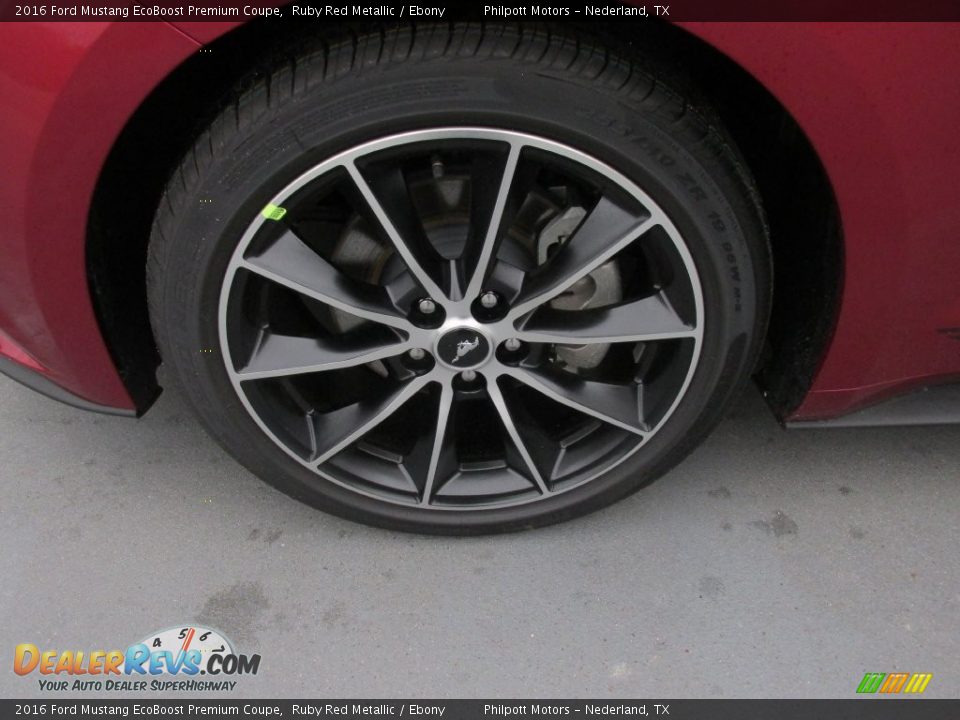 2016 Ford Mustang EcoBoost Premium Coupe Wheel Photo #11