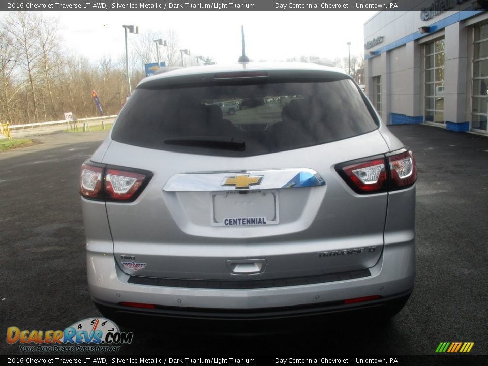 2016 Chevrolet Traverse LT AWD Silver Ice Metallic / Dark Titanium/Light Titanium Photo #6