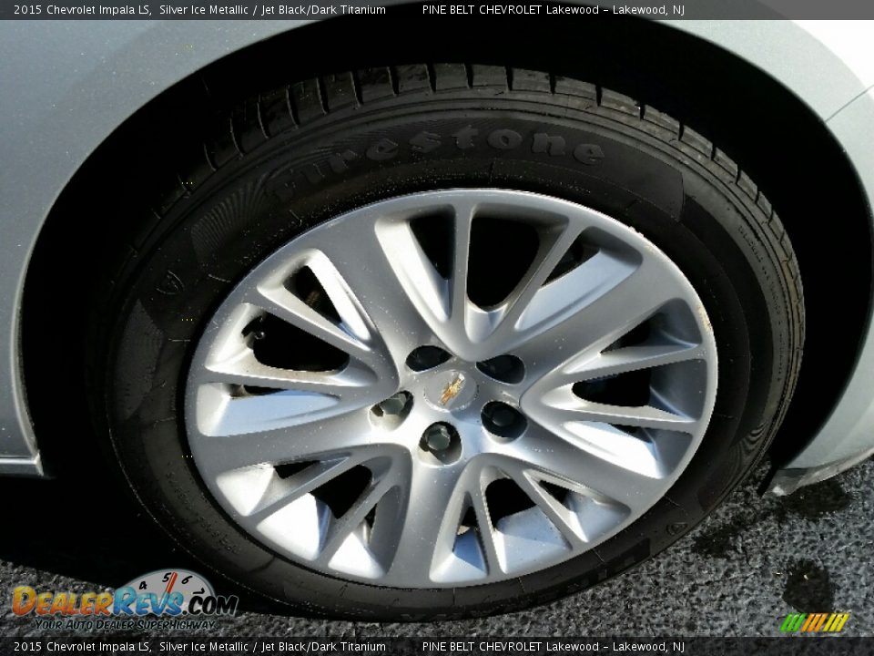 2015 Chevrolet Impala LS Silver Ice Metallic / Jet Black/Dark Titanium Photo #4
