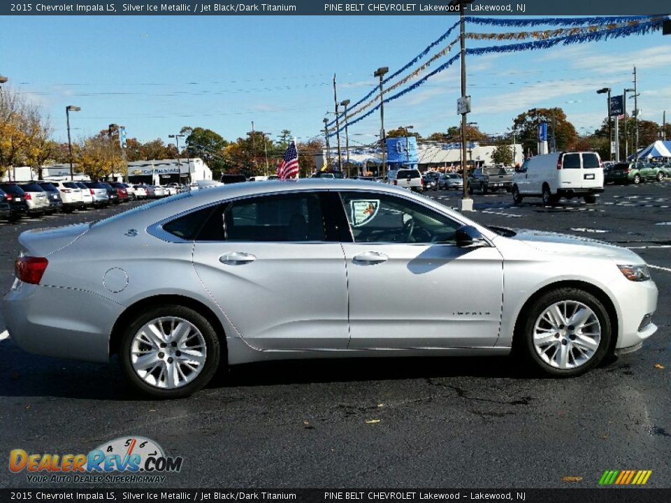2015 Chevrolet Impala LS Silver Ice Metallic / Jet Black/Dark Titanium Photo #5