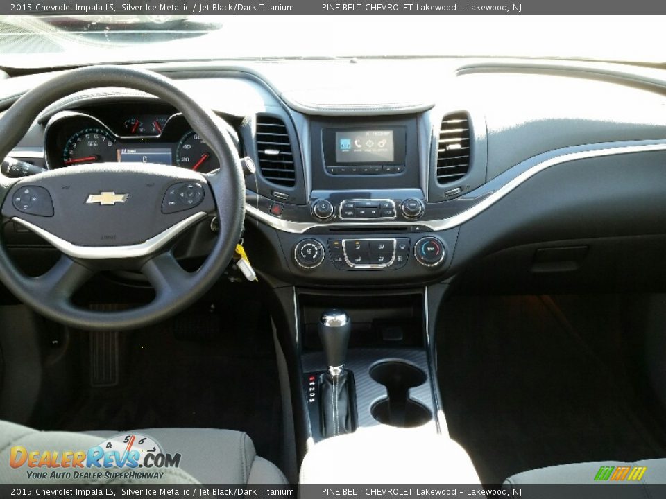 2015 Chevrolet Impala LS Silver Ice Metallic / Jet Black/Dark Titanium Photo #12