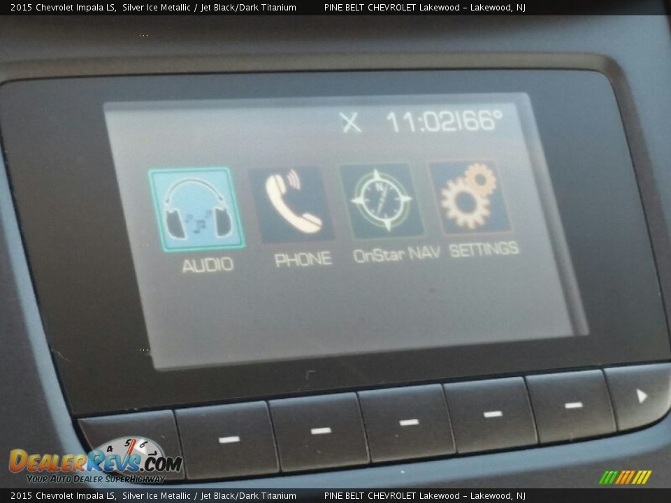 2015 Chevrolet Impala LS Silver Ice Metallic / Jet Black/Dark Titanium Photo #17