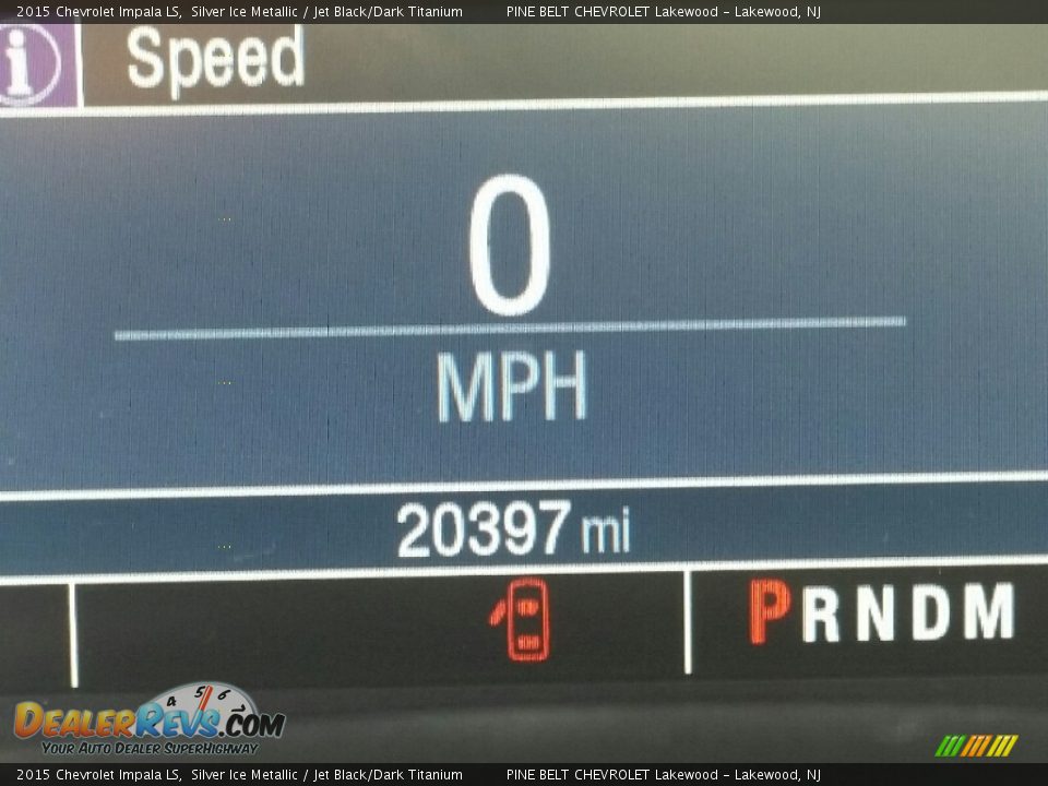 2015 Chevrolet Impala LS Silver Ice Metallic / Jet Black/Dark Titanium Photo #18