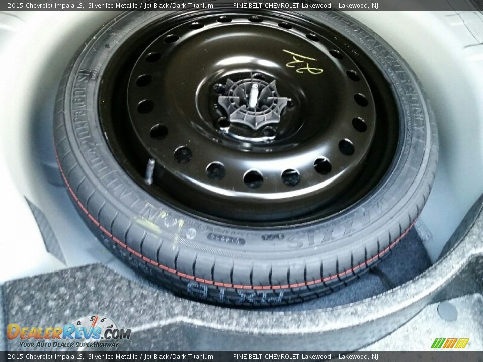 2015 Chevrolet Impala LS Silver Ice Metallic / Jet Black/Dark Titanium Photo #20