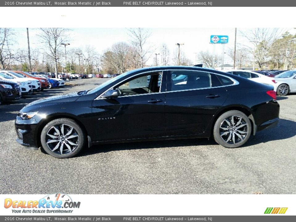 2016 Chevrolet Malibu LT Mosaic Black Metallic / Jet Black Photo #3