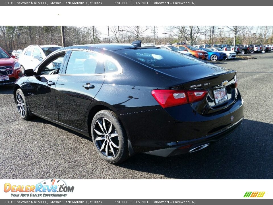 2016 Chevrolet Malibu LT Mosaic Black Metallic / Jet Black Photo #4