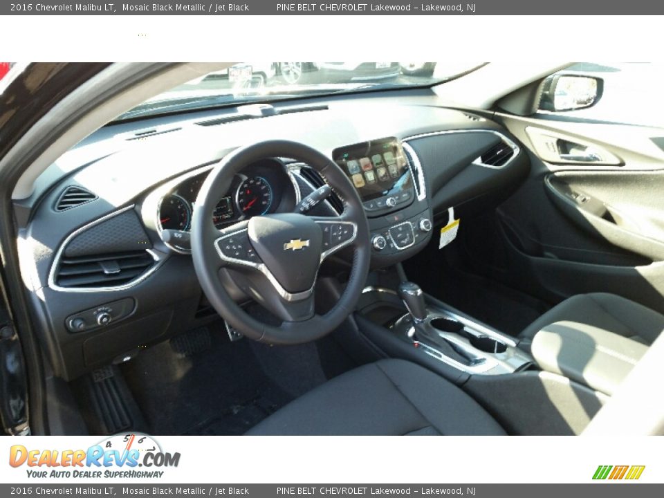2016 Chevrolet Malibu LT Mosaic Black Metallic / Jet Black Photo #7