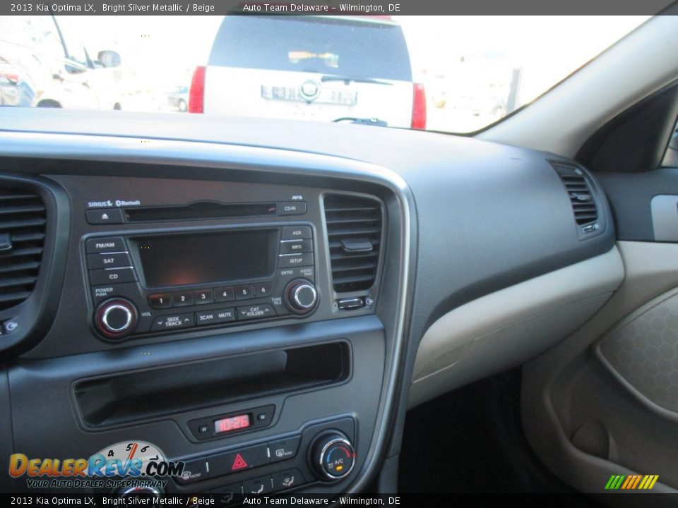 2013 Kia Optima LX Bright Silver Metallic / Beige Photo #16