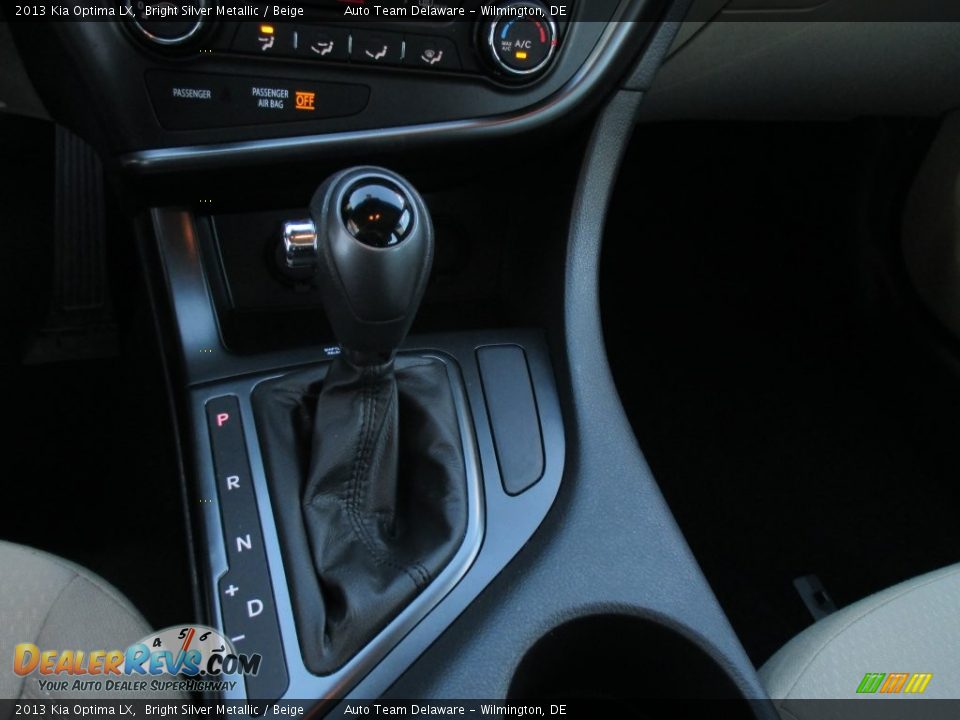2013 Kia Optima LX Bright Silver Metallic / Beige Photo #18