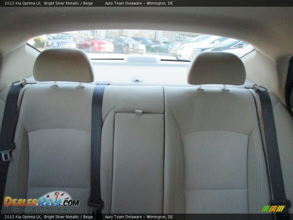 2013 Kia Optima LX Bright Silver Metallic / Beige Photo #20