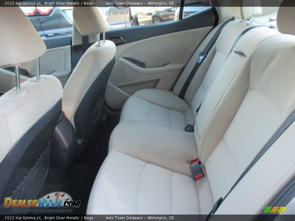 2013 Kia Optima LX Bright Silver Metallic / Beige Photo #21