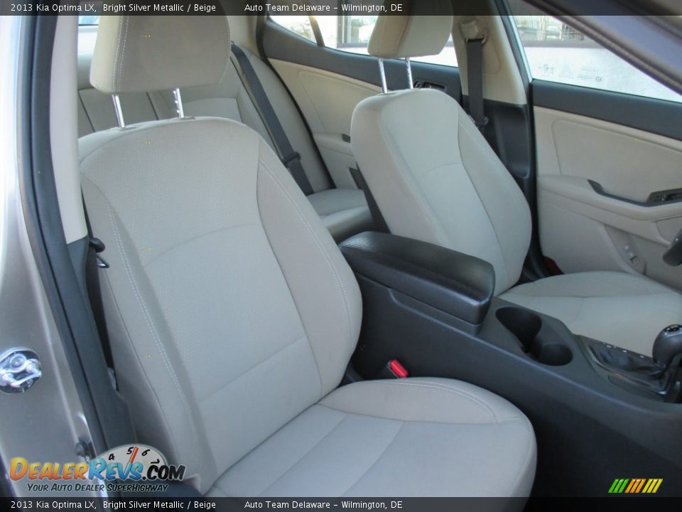 2013 Kia Optima LX Bright Silver Metallic / Beige Photo #23