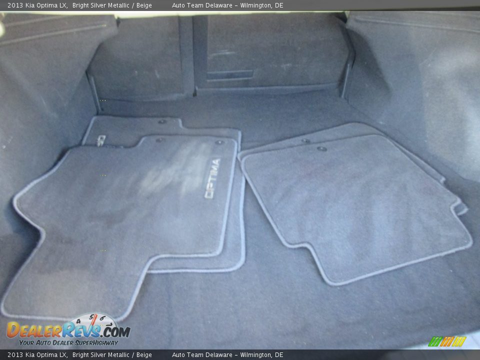 2013 Kia Optima LX Bright Silver Metallic / Beige Photo #25