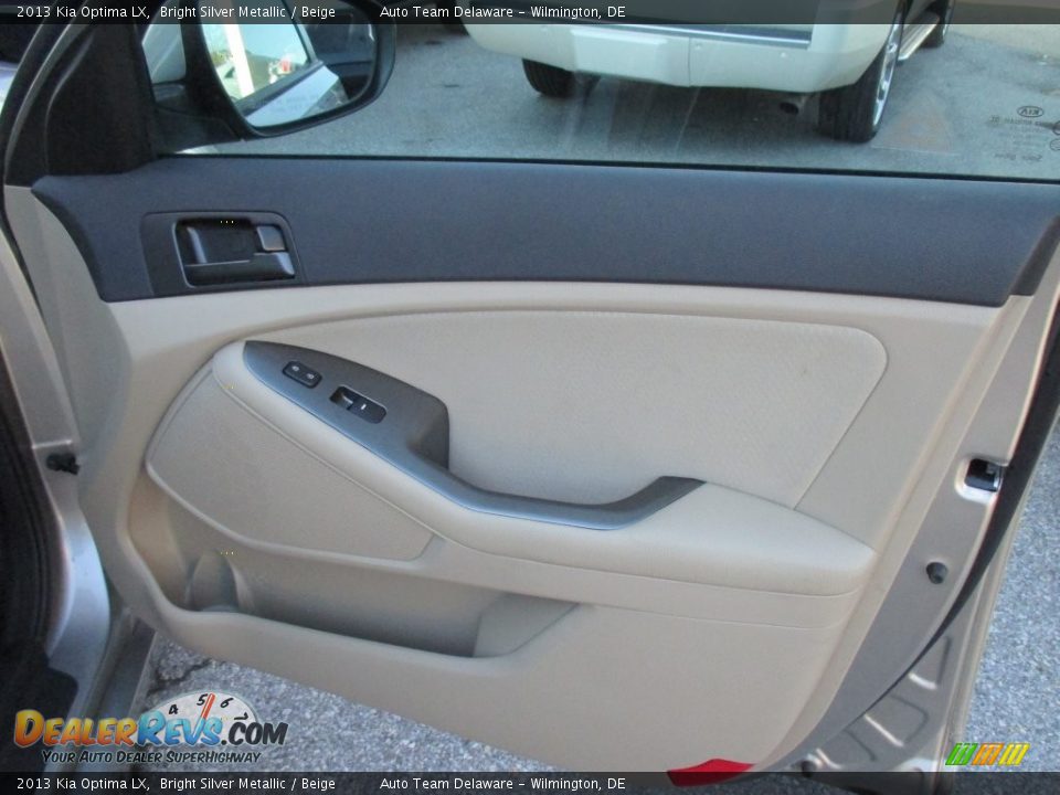 2013 Kia Optima LX Bright Silver Metallic / Beige Photo #29