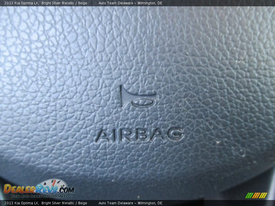 2013 Kia Optima LX Bright Silver Metallic / Beige Photo #30