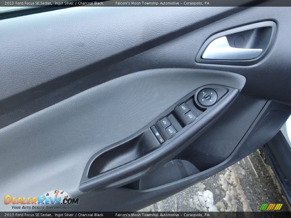 2013 Ford Focus SE Sedan Ingot Silver / Charcoal Black Photo #19
