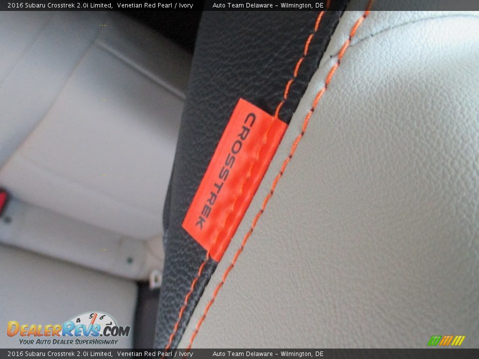 2016 Subaru Crosstrek 2.0i Limited Venetian Red Pearl / Ivory Photo #8