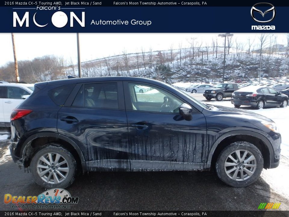 2016 Mazda CX-5 Touring AWD Jet Black Mica / Sand Photo #1