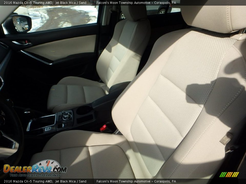 2016 Mazda CX-5 Touring AWD Jet Black Mica / Sand Photo #2