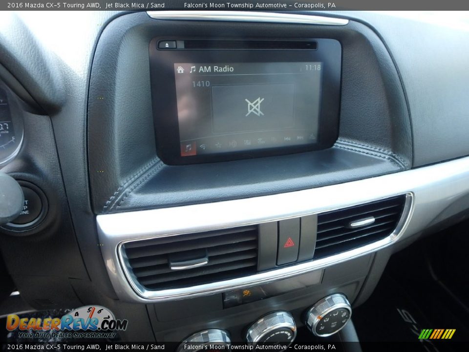 2016 Mazda CX-5 Touring AWD Jet Black Mica / Sand Photo #3