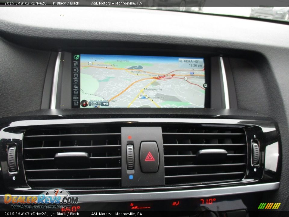 2016 BMW X3 xDrive28i Jet Black / Black Photo #16