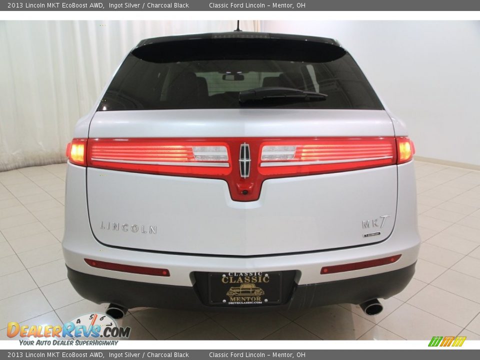 2013 Lincoln MKT EcoBoost AWD Ingot Silver / Charcoal Black Photo #18