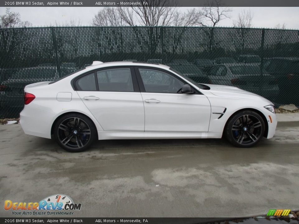 Alpine White 2016 BMW M3 Sedan Photo #2