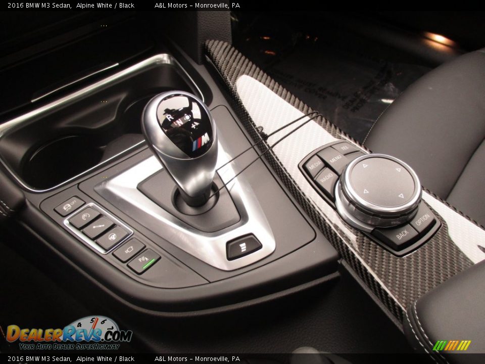 2016 BMW M3 Sedan Alpine White / Black Photo #16
