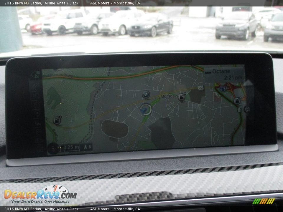 2016 BMW M3 Sedan Alpine White / Black Photo #17
