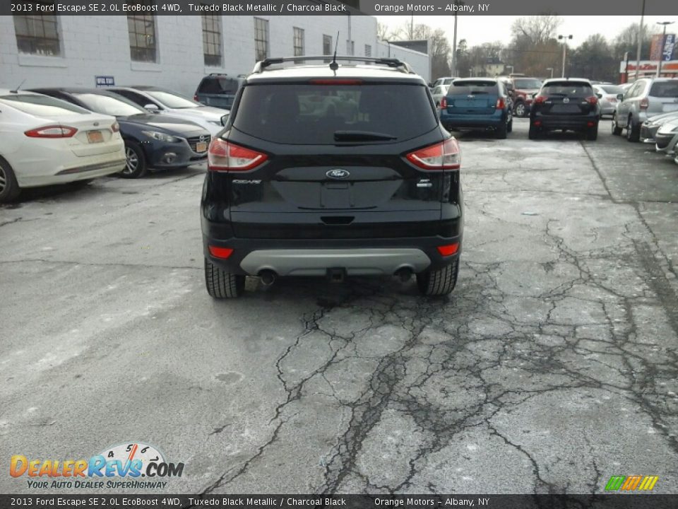 2013 Ford Escape SE 2.0L EcoBoost 4WD Tuxedo Black Metallic / Charcoal Black Photo #5