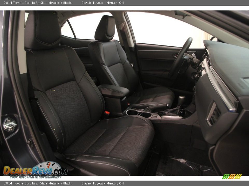 2014 Toyota Corolla S Slate Metallic / Black Photo #10