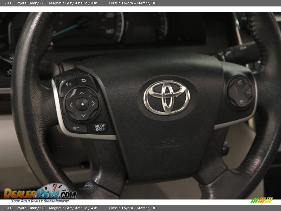 2013 Toyota Camry XLE Magnetic Gray Metallic / Ash Photo #6