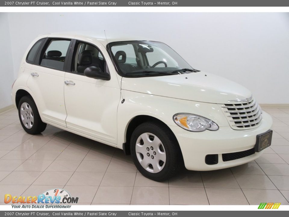 2007 Chrysler PT Cruiser Cool Vanilla White / Pastel Slate Gray Photo #1