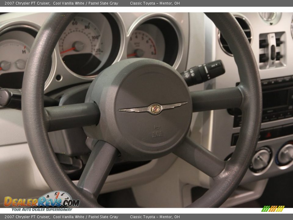 2007 Chrysler PT Cruiser Cool Vanilla White / Pastel Slate Gray Photo #6