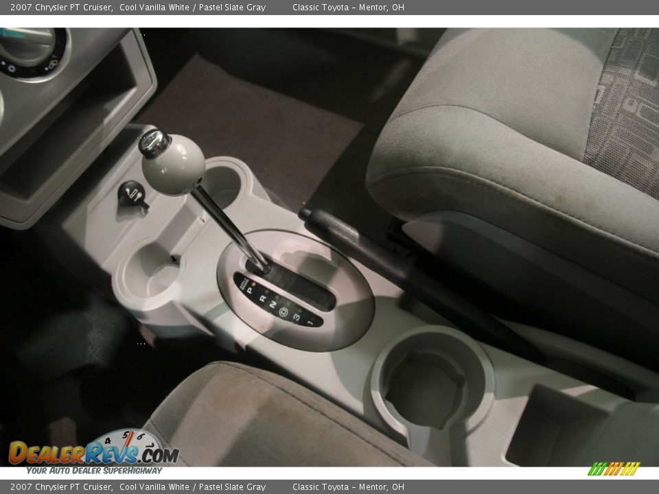 2007 Chrysler PT Cruiser Cool Vanilla White / Pastel Slate Gray Photo #9