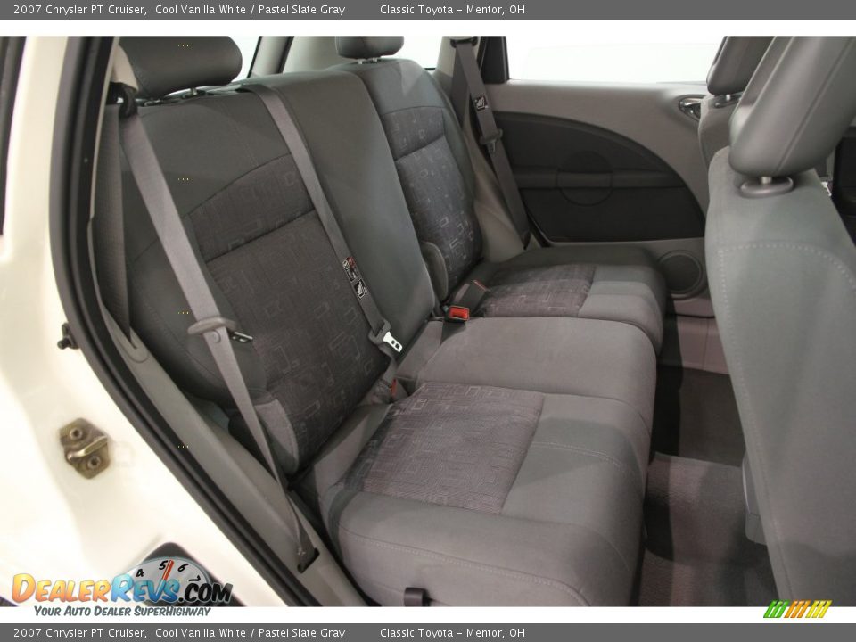 2007 Chrysler PT Cruiser Cool Vanilla White / Pastel Slate Gray Photo #11