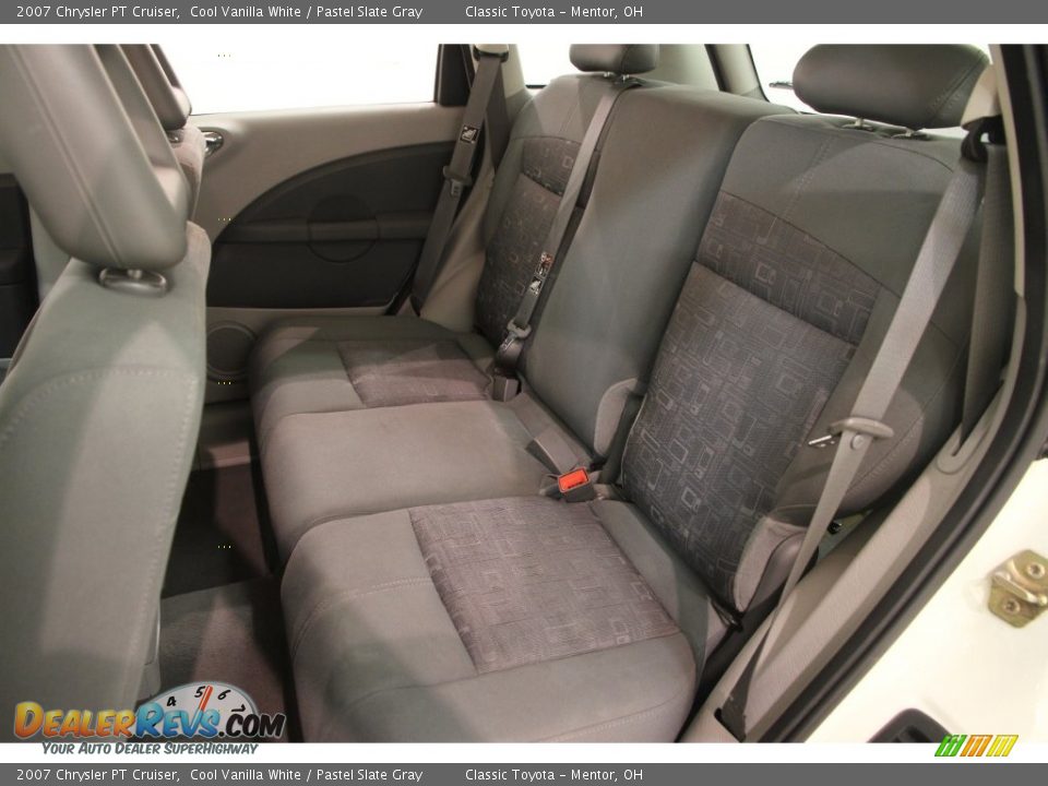 2007 Chrysler PT Cruiser Cool Vanilla White / Pastel Slate Gray Photo #12