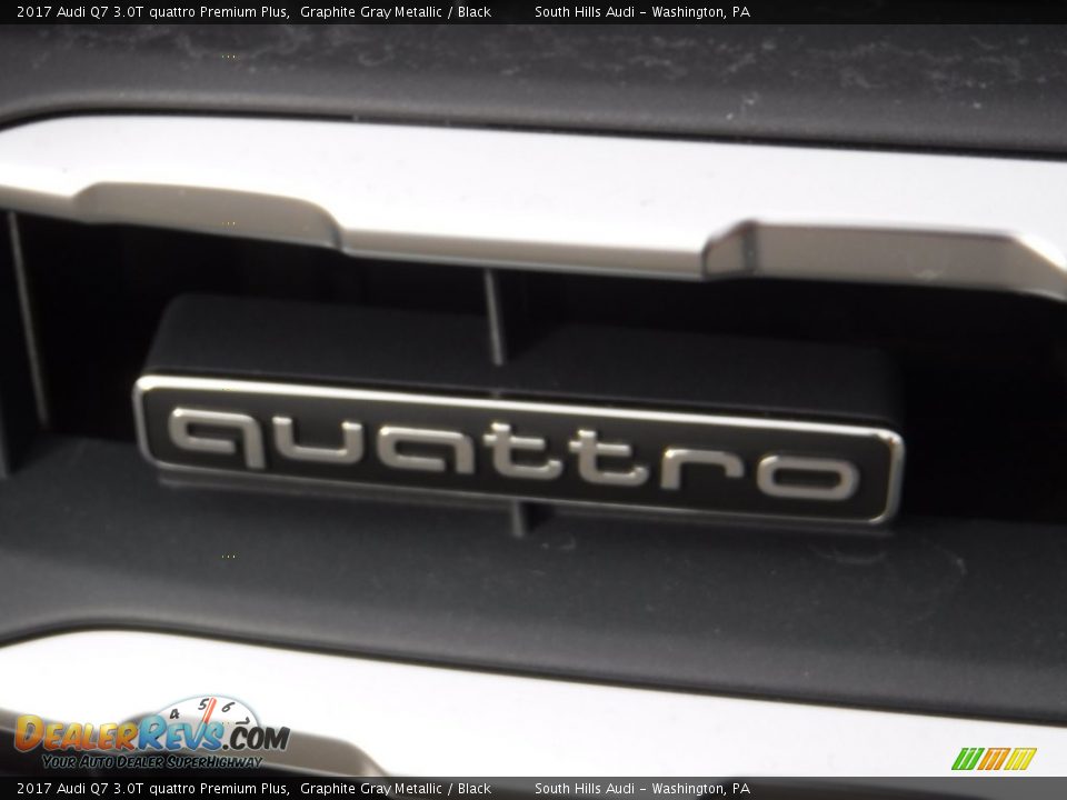 2017 Audi Q7 3.0T quattro Premium Plus Graphite Gray Metallic / Black Photo #5