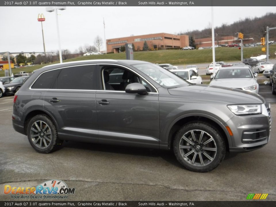 Graphite Gray Metallic 2017 Audi Q7 3.0T quattro Premium Plus Photo #7