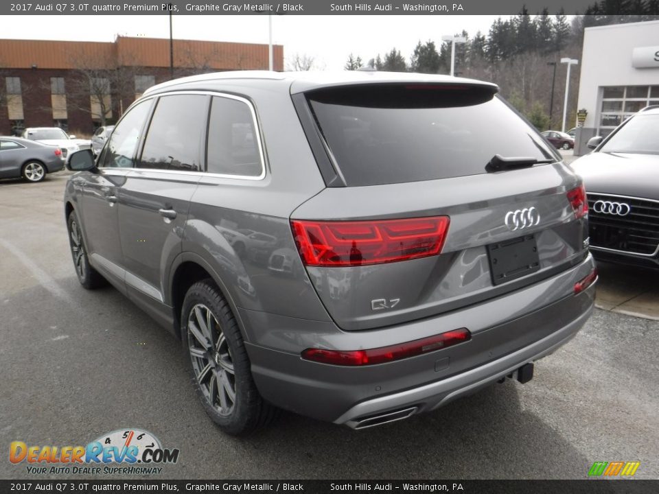 Graphite Gray Metallic 2017 Audi Q7 3.0T quattro Premium Plus Photo #12