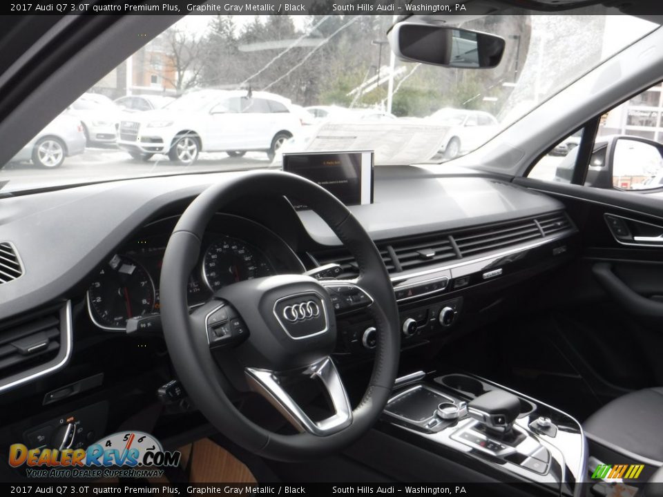 2017 Audi Q7 3.0T quattro Premium Plus Graphite Gray Metallic / Black Photo #20