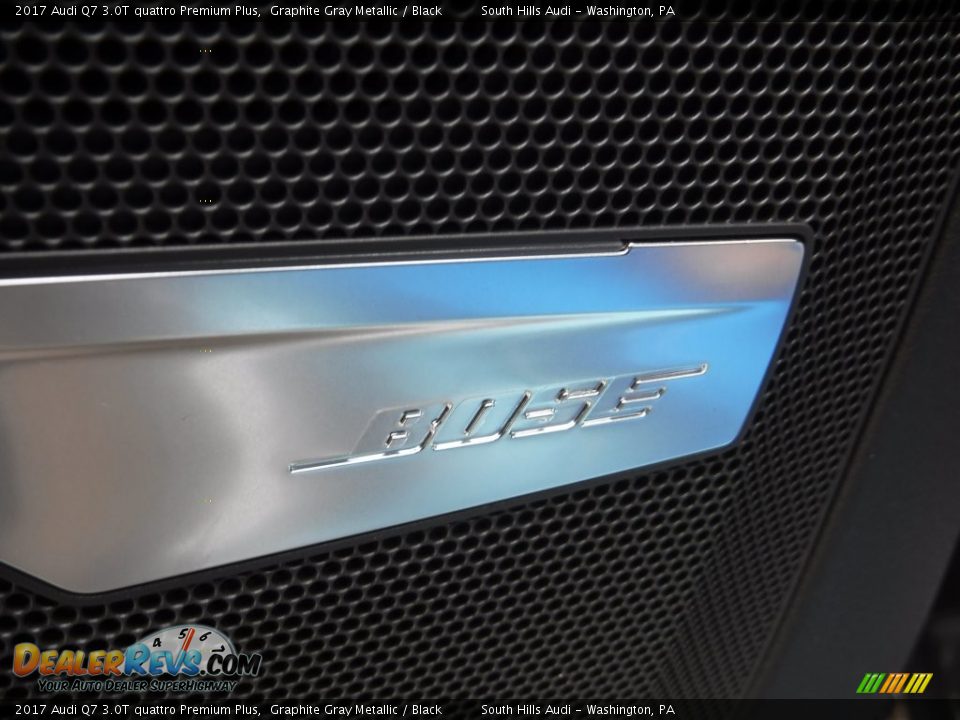 2017 Audi Q7 3.0T quattro Premium Plus Graphite Gray Metallic / Black Photo #22